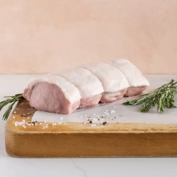Rôti de longe de porc biologique